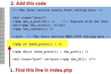 Featured section coding How To Show A WordPress Post As Featured Article