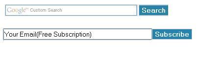 Avoid Confusion between Search form and Email subscription form! form with message Avoid Confusion between Search form and Email subscription form!