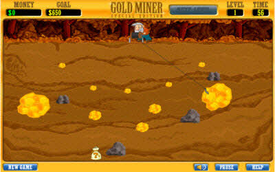 Gold-Miner-Game
