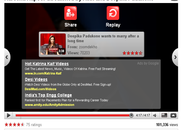 Image Ads Embedded Inside YouTube Videos big size text ad Image Ads Embedded Inside YouTube Videos