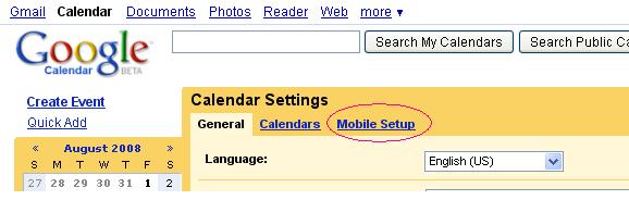Google-calendar-mobile-setup