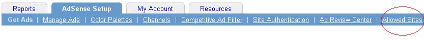 Adsense-Allowed-Sites
